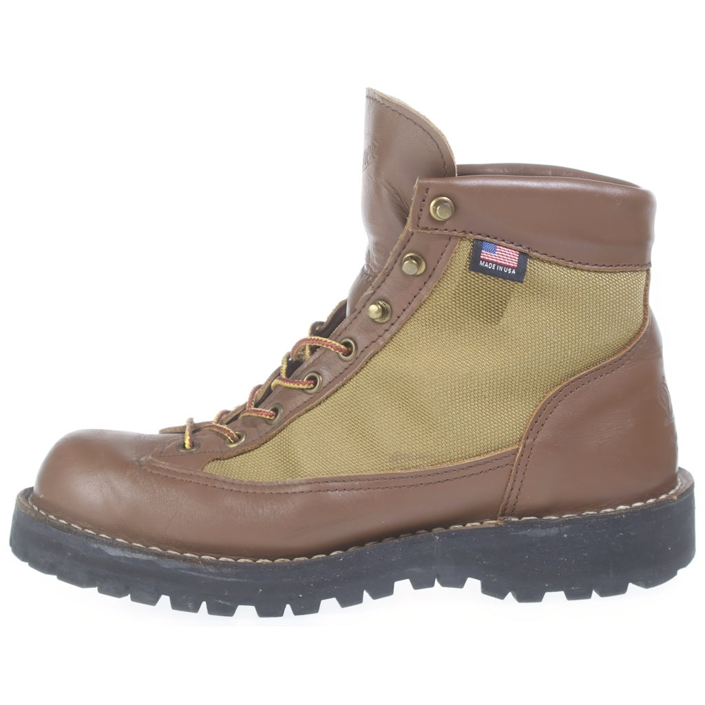 DANNER(ダナー) DANNER LIGHT GORE-TEX ダナーライト ゴアテックス レザー トレッキング ショートブーツ ブラウン/カーキ 30420X