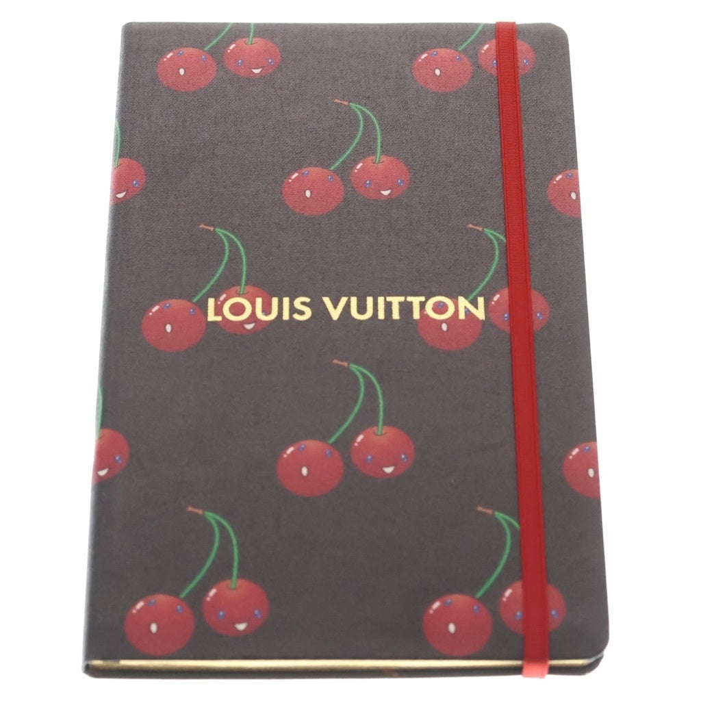 LOUIS VUITTON(ルイヴィトン) ×TM ノートブック MM ジェーン サクランボ 手帳 ブラウン GI1371 レディース