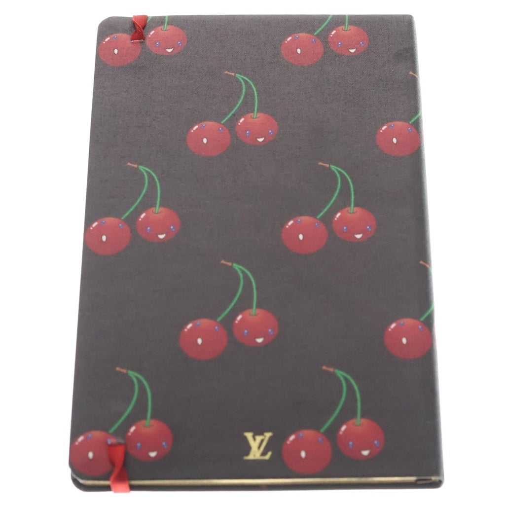 LOUIS VUITTON(ルイヴィトン) ×TM ノートブック MM ジェーン サクランボ 手帳 ブラウン GI1371 レディース
