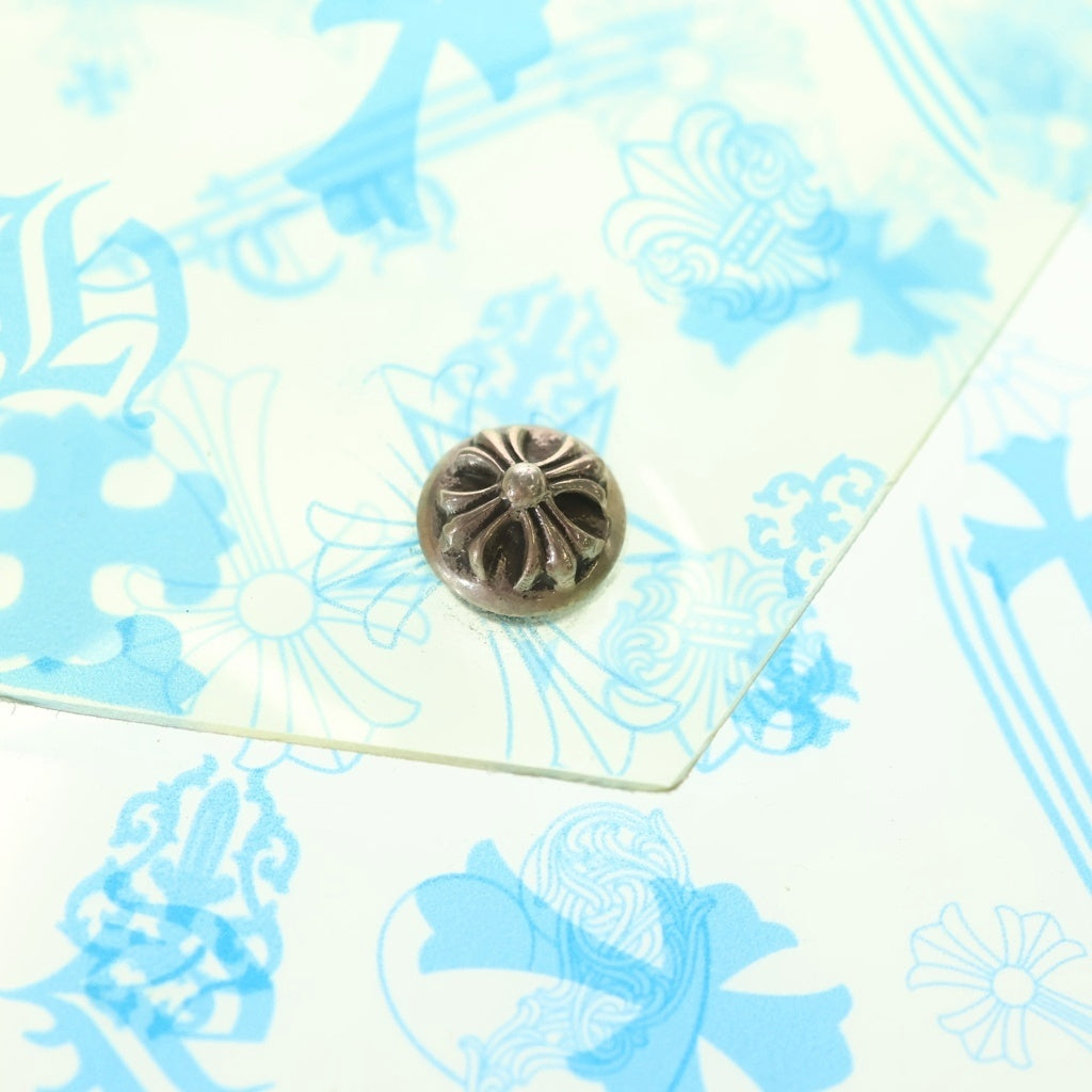 CHROME HEARTS(クロムハーツ) CLEAR VINYL POUCH クリアビニールポーチ CHプリント クリアファイル クリア/ブルー レディース