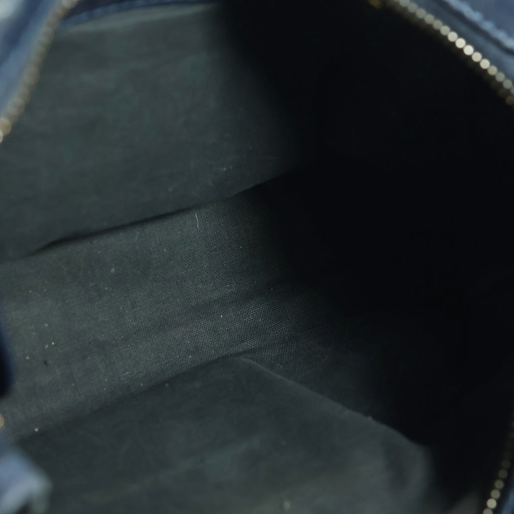 BALENCIAGA(バレンシアガ) ジャイアント ミニ シティ レザー 2WAY ハンド ショルダーバッグ ゴールド金具 ネイビー 309544 レディース