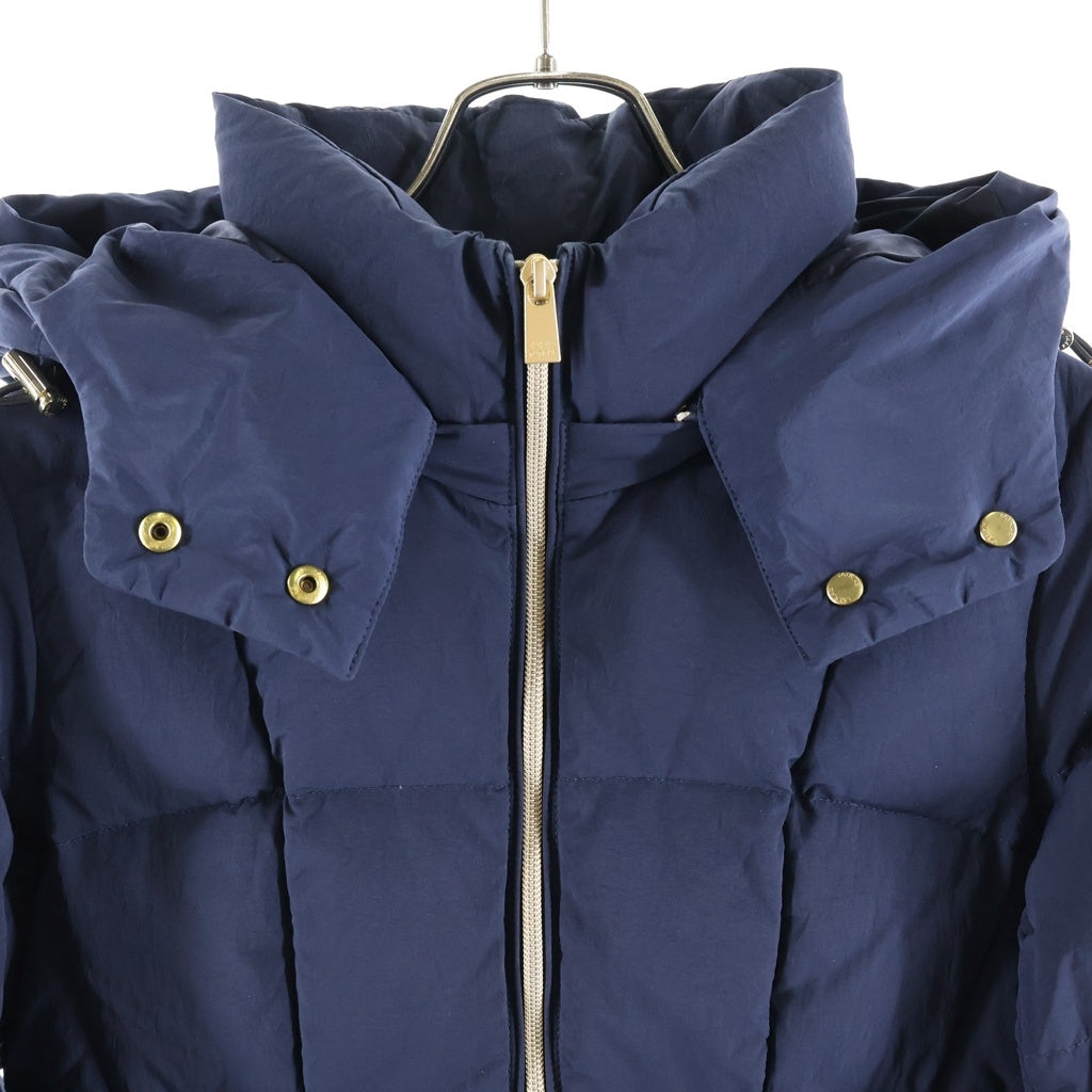 TATRAS(タトラス) NARAH ナラ ジップアップ ロング ダウン ジャケット コート ネイビー レディース LTLA21A4226-D