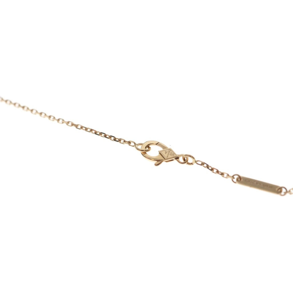 Van Cleef & Arpels(ヴァンクリーフアンドアーペル) ヴィンテージアルハンブラ セーブル ダイヤモンド ネックレス 2021ホリデー ピンクゴールド Au750PG VCARP7TD00 レディース