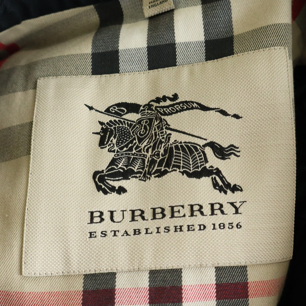 BURBERRY(バーバリー) トレンチコート キッズ 子供服 ベルトデザイン ブラック