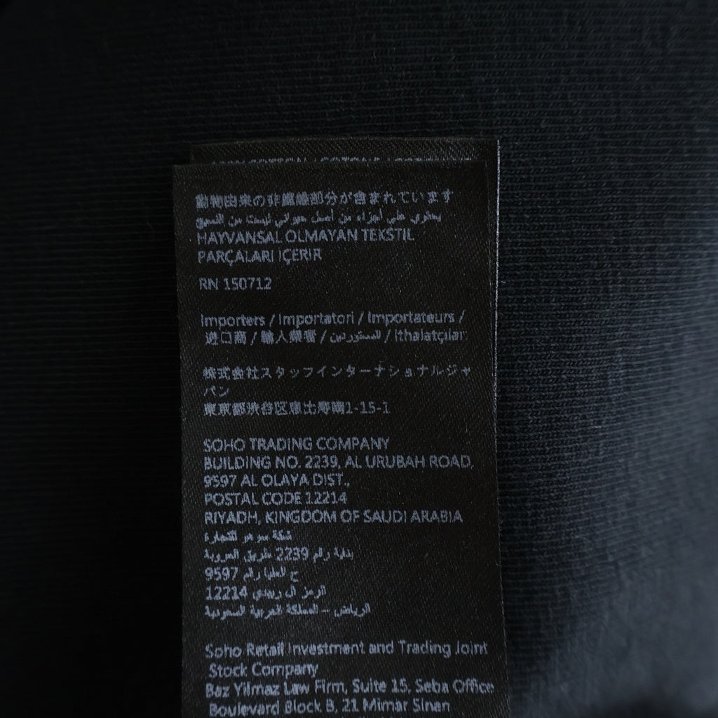 AMIRI(アミリ) 両面ロゴデザイン フーデッド プルアップ スウェット パーカー グレー AMJYHD1082
