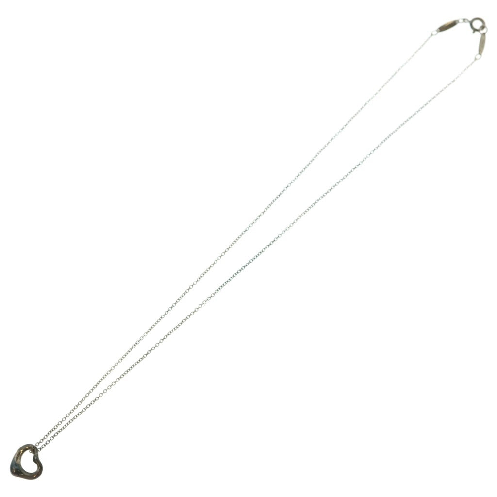 TIFFANY & Co.(ティファニー) オープンハート ネックレス ペンダント チェーン シルバー SV925 レディース