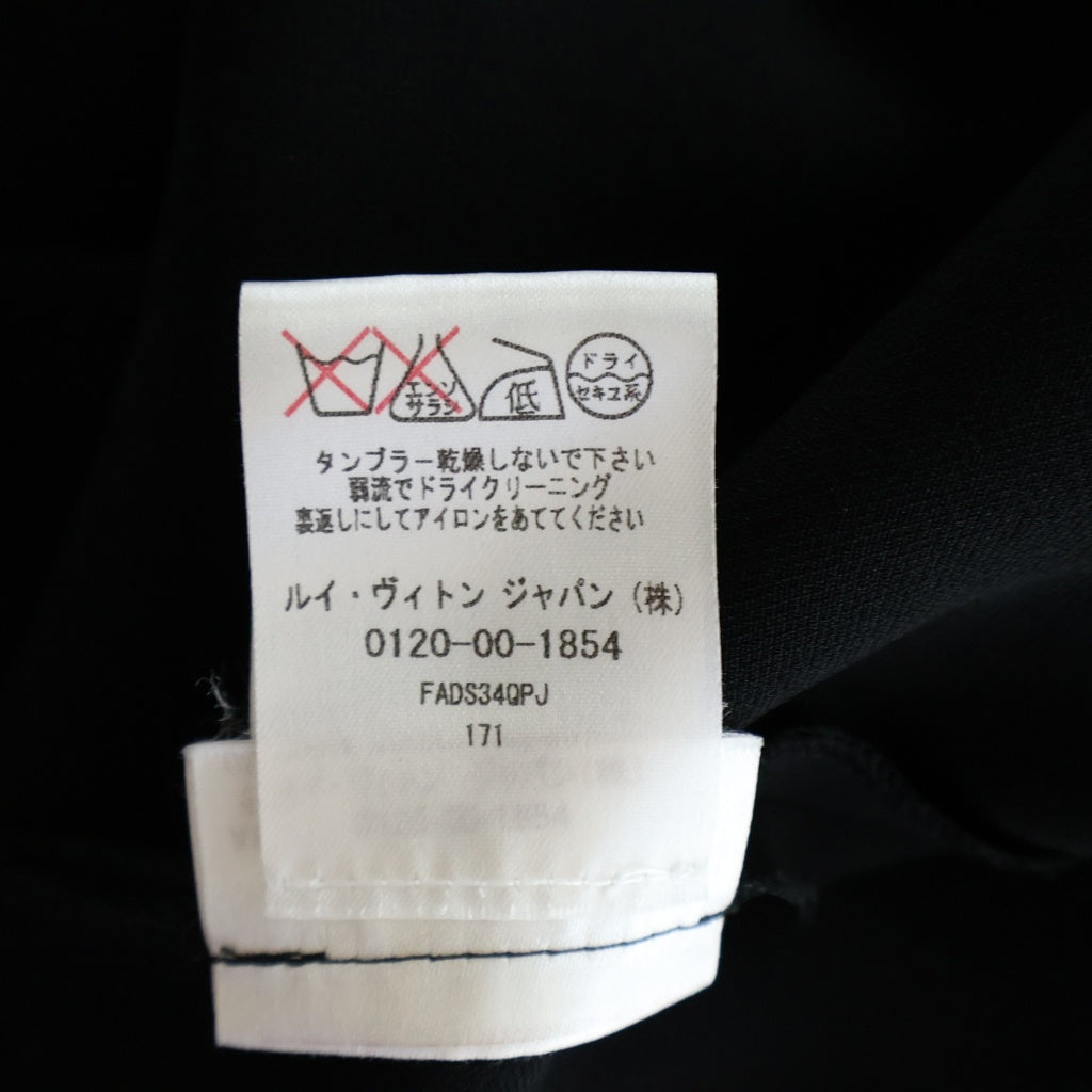LOUIS VUITTON(ルイヴィトン) ワンピース ブラック シルク×トリアセテート FADS34QPJ レディース