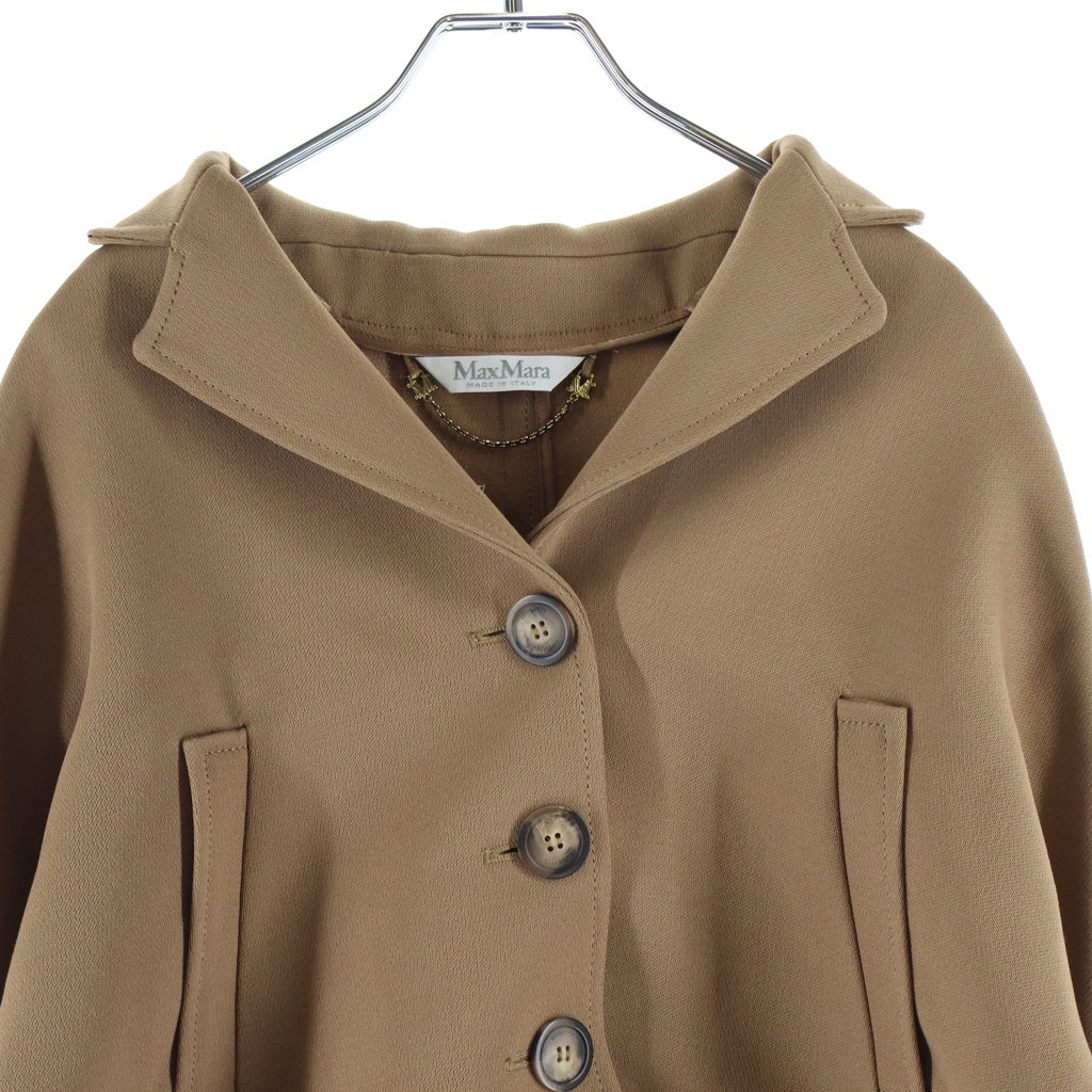 Max Mara(マックスマーラ) ショートジャケット ベージュ バージンウール CA12177 レディース