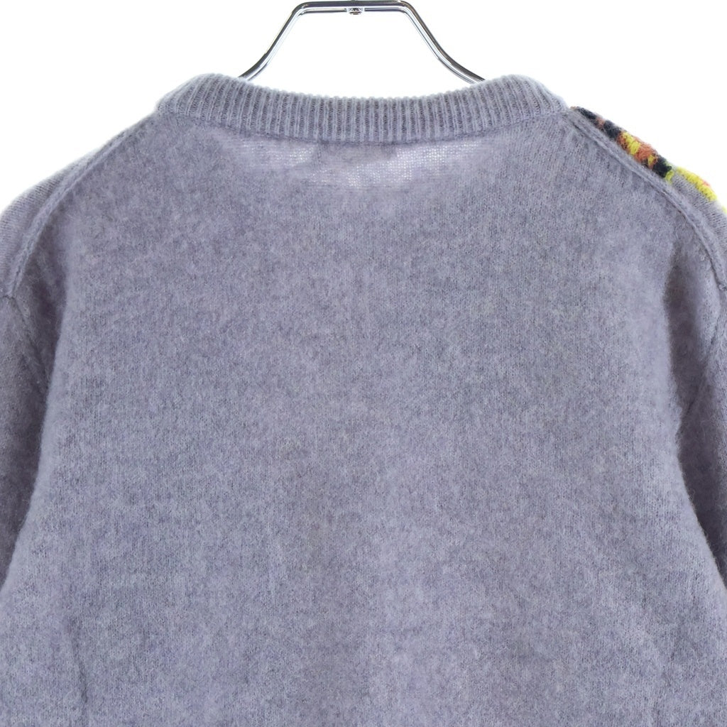 Chloe(クロエ) 花柄ニットセーター パープル×オレンジ ポリエステル CHC19AMP78610516S レディース