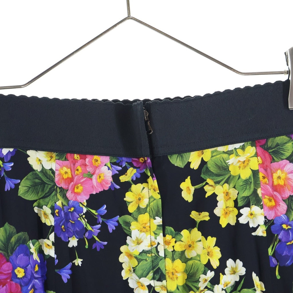 DOLCE & GABBANA(ドルチェアンドガッバーナ) 花柄セットアップ ブラウス×スカート マルチカラー シルク BL-F72P2T/FSAVF-C レディース