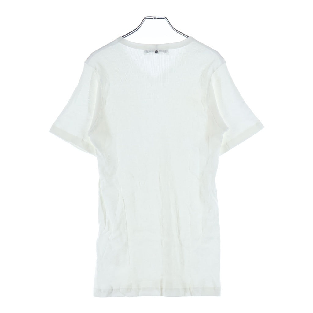 CHROME HEARTS(クロムハーツ) Vネック半袖Tシャツ カットソー ホワイト