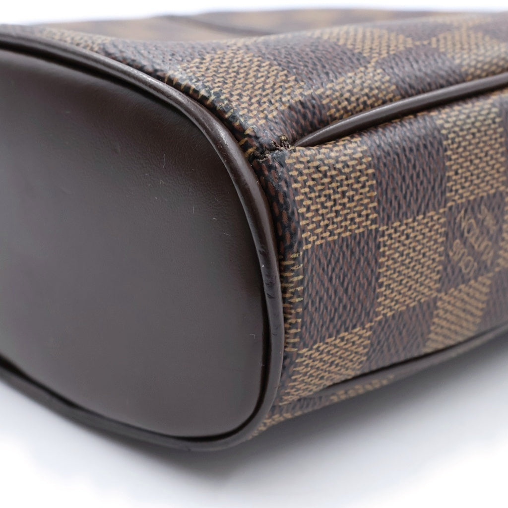 LOUIS VUITTON(ルイヴィトン) ダミエ イパネマPM ショルダーバッグ ブラウン PVC×レザー N51204 レディース