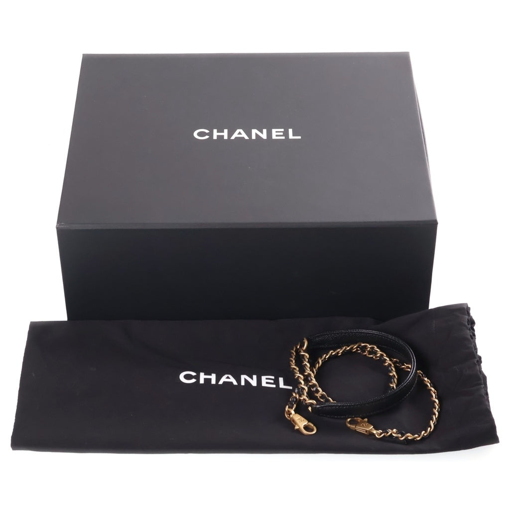 CHANEL(シャネル) ココハンドル XS 2WAY ショルダーバッグ トップハンドル ゴールド金具 キャビアスキン ブラック A92990 レディース