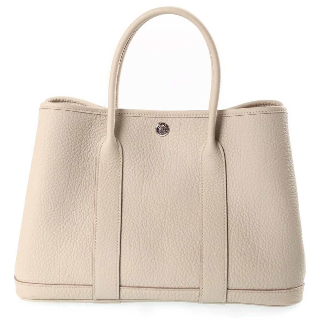 HERMES(エルメス) ガーデンパーティーPM トートバック シルバー金具 Y刻印 ネゴンダ ベトン レディース