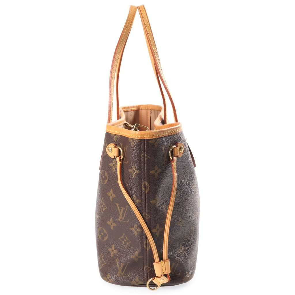 LOUIS VUITTON(ルイヴィトン) モノグラム ネヴァーフルPM PVC レザー ハンド トートバッグ ブラウン M40155 レディース