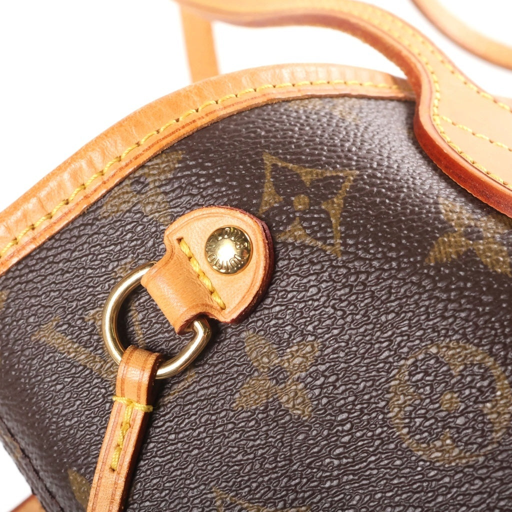 LOUIS VUITTON(ルイヴィトン) モノグラム ネヴァーフルPM PVC レザー ハンド トートバッグ ブラウン M40155 レディース