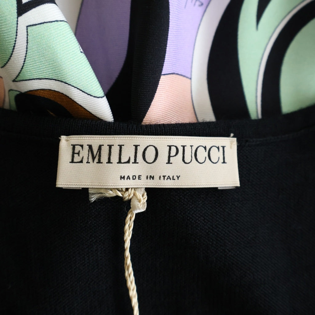 EMILIO PUCCI(エミリオプッチ) ノースリーブ ワンピース レーヨン マルチカラー レディース