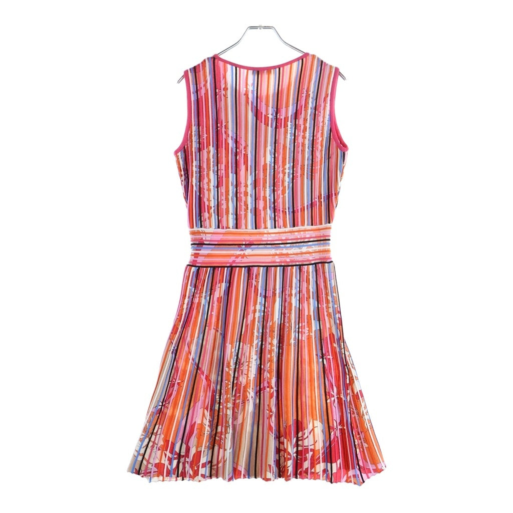 EMILIO PUCCI(エミリオプッチ) ノースリーブ ワンピース マルチカラー レディース