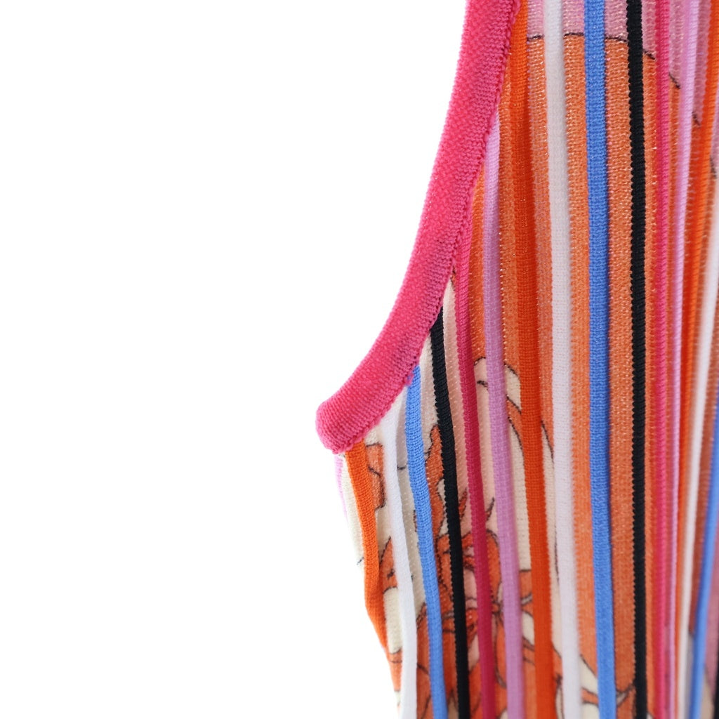 EMILIO PUCCI(エミリオプッチ) ノースリーブ ワンピース マルチカラー レディース