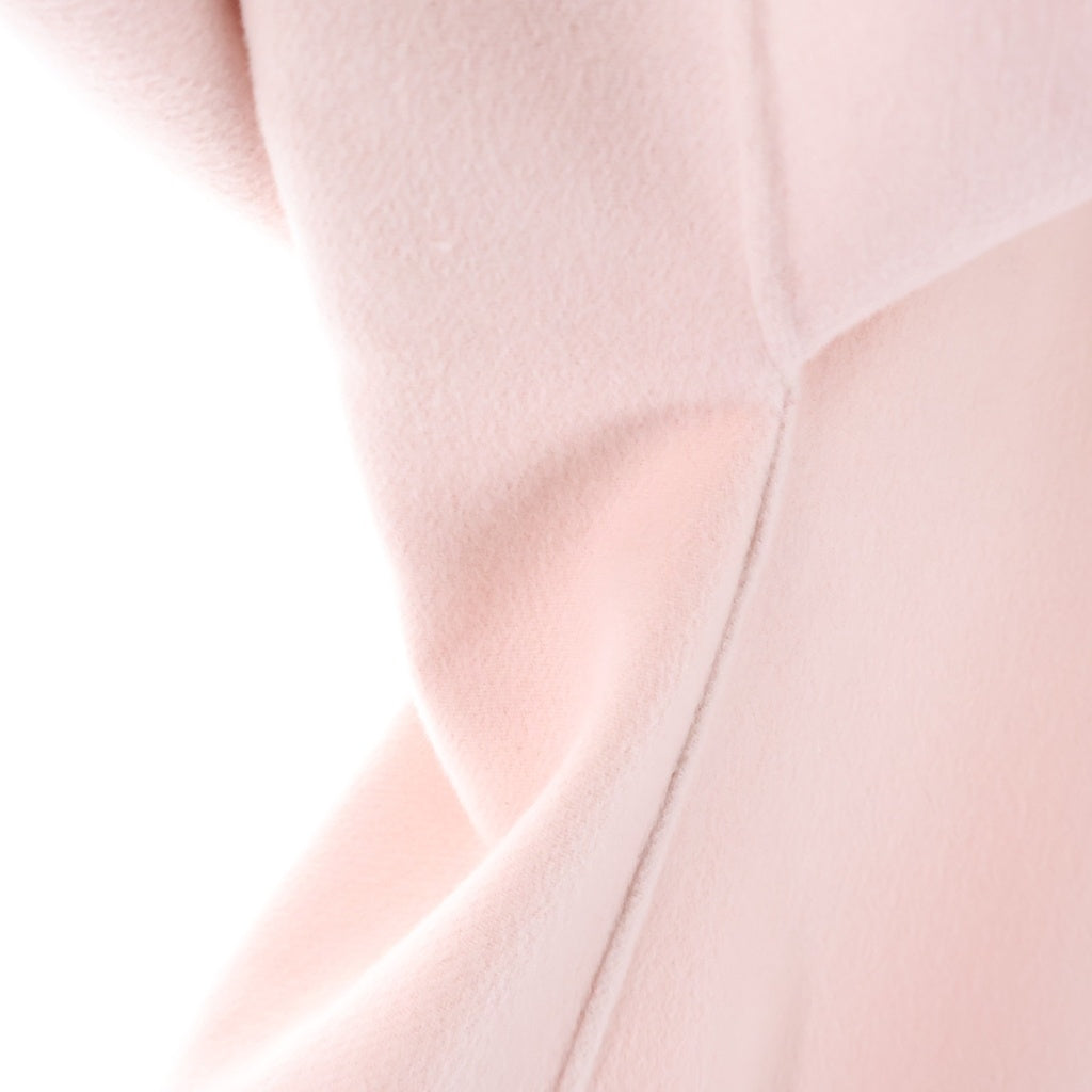 Max Mara(マックスマーラ) STUDIO ヴァージンウール カシミヤ混 ハーフコート ピンク 608605896 レディース