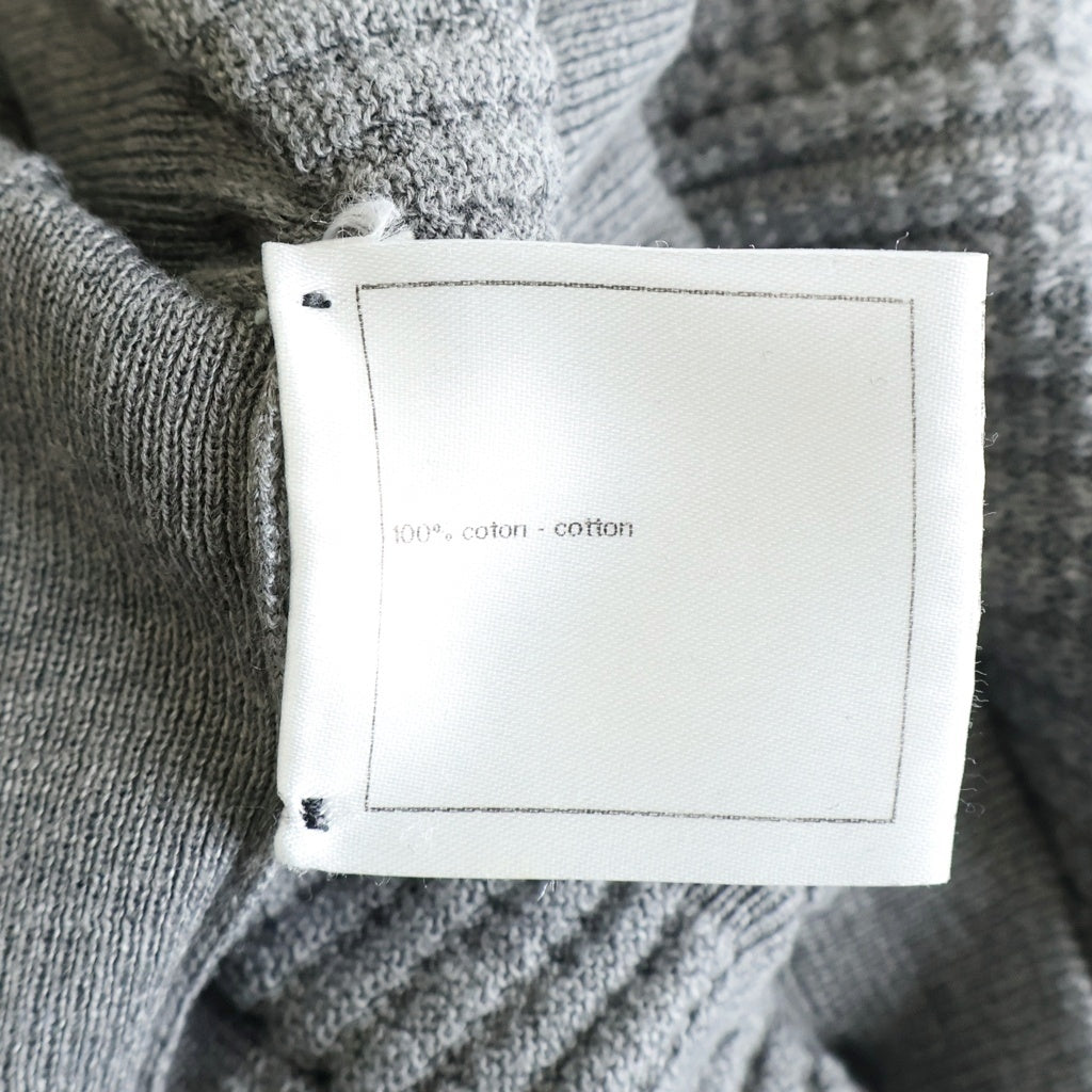 CHANEL(シャネル) ココマーク 半袖 ワンピース 09P コットン ニット グレー レディース