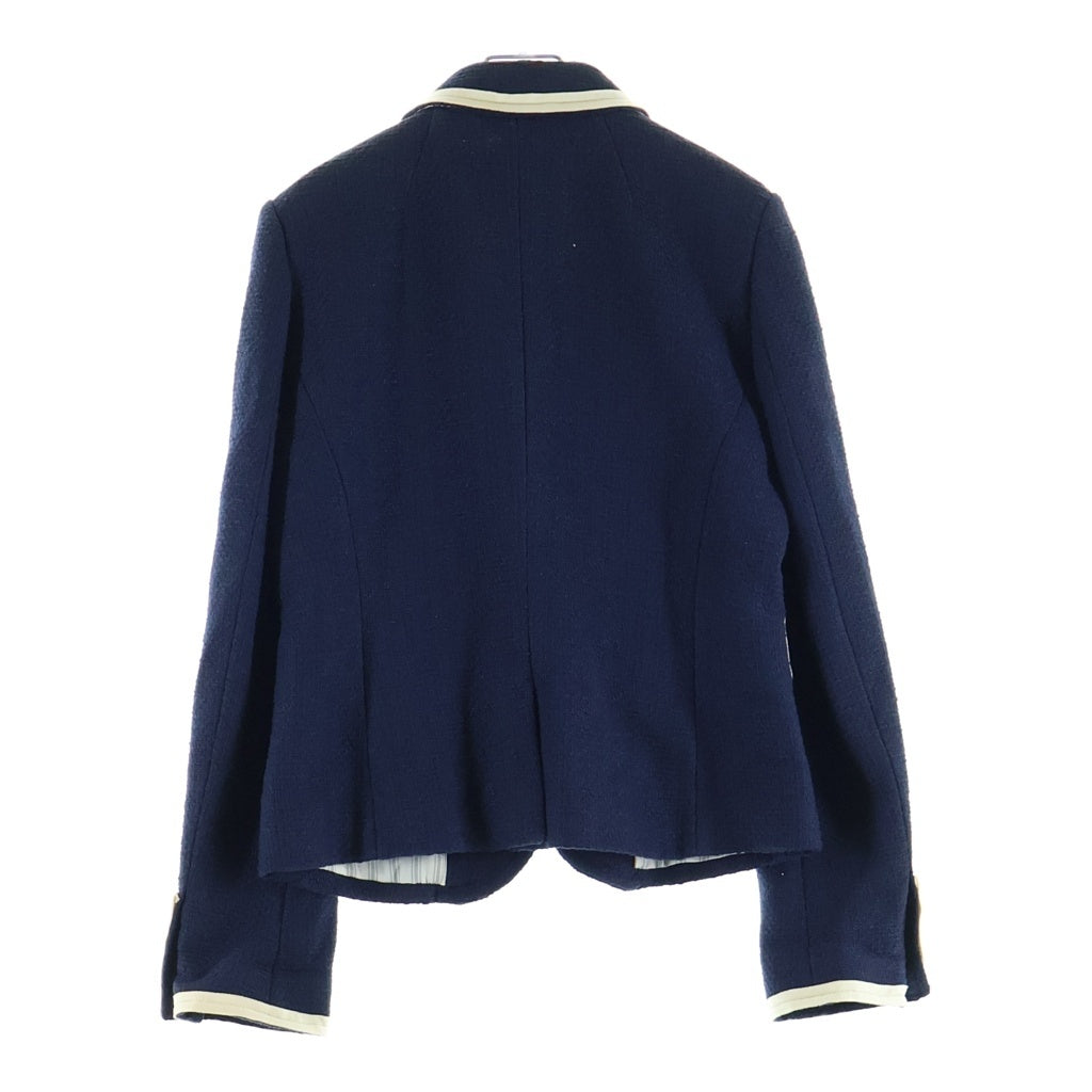 COACH(コーチ) ポピー ブレザー ジャケット ネイビー レディース