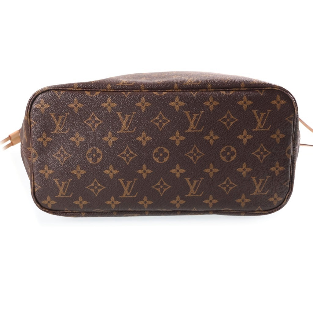 LOUIS VUITTON(ルイヴィトン) モノグラム ネヴァーフル MM PVC レザー トートバッグ ブラウン M41178 RFID レディース