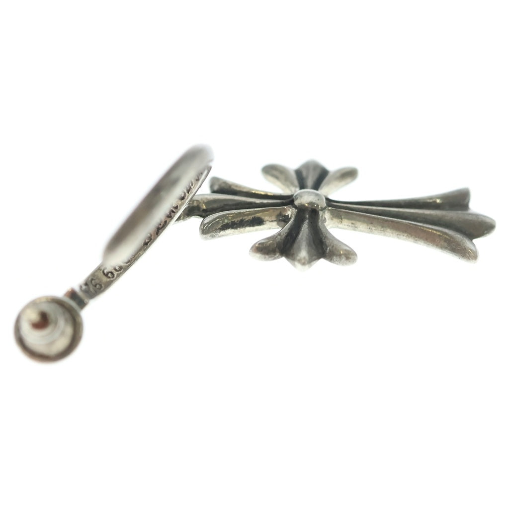 CHROME HEARTS(クロムハーツ) TINY CH CROSS タイニーCHクロス フープピアス シルバー BCA115