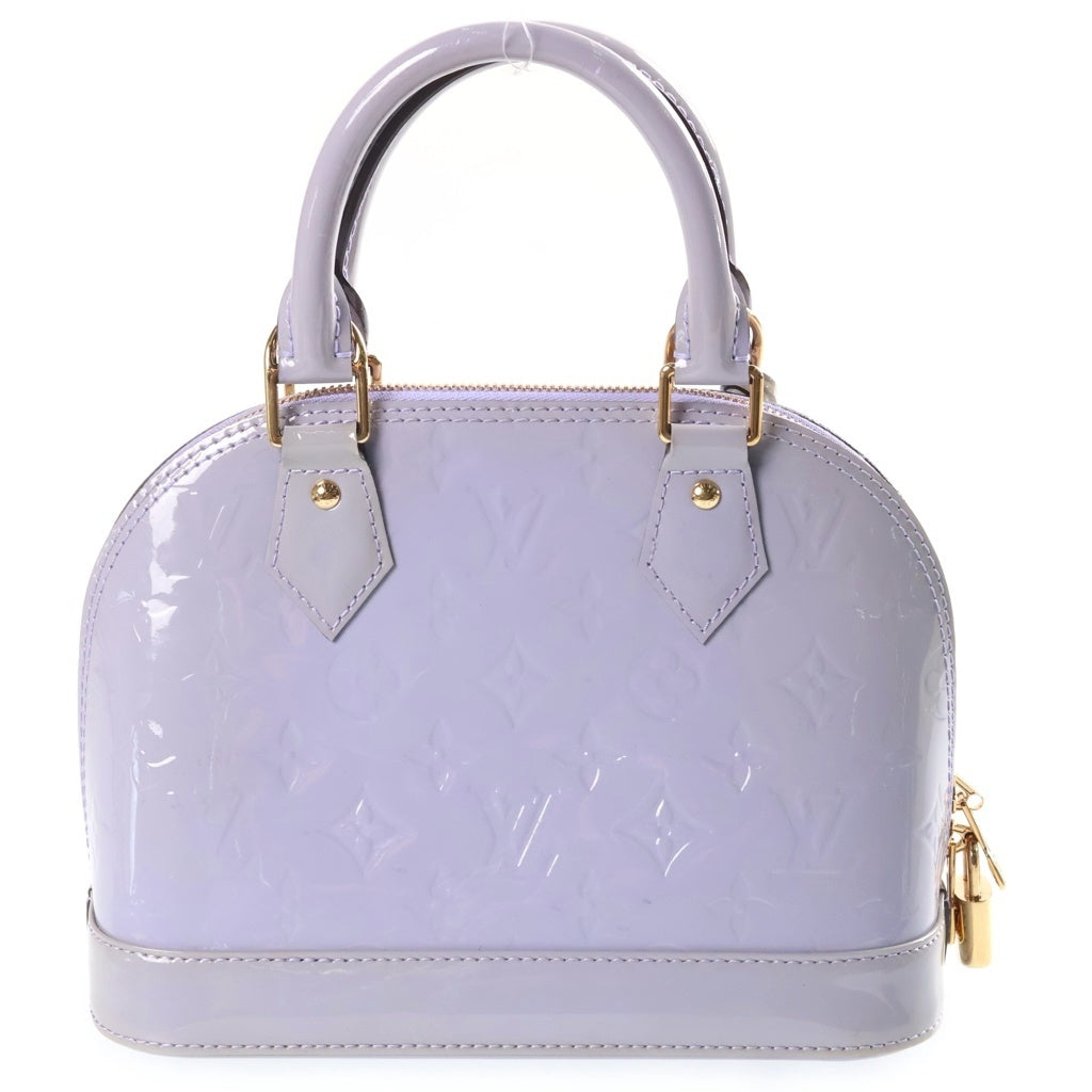 LOUIS VUITTON(ルイヴィトン) アルマBB モノグラム ヴェルニ ハンド ショルダーバッグ パープル M90103 レディース