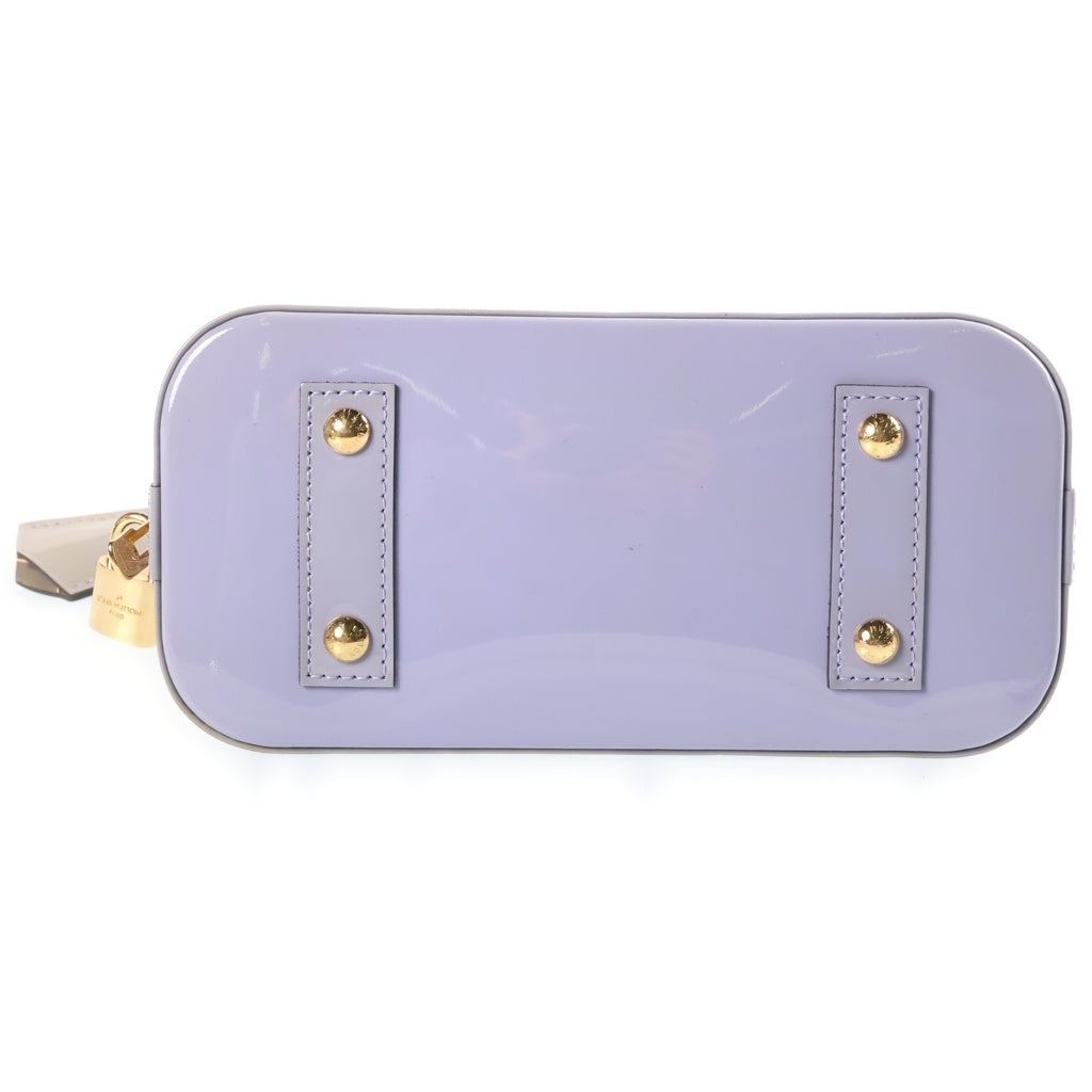 LOUIS VUITTON(ルイヴィトン) アルマBB モノグラム ヴェルニ ハンド ショルダーバッグ パープル M90103 レディース