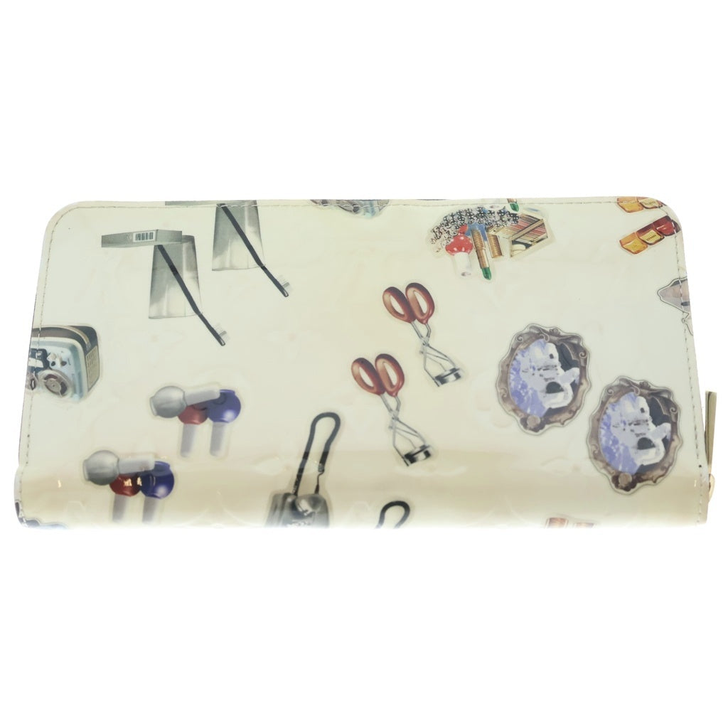 LOUIS VUITTON(ルイヴィトン) ニコラ ジェスキエール ヴェルニ ジッピーウォレット 長財布 ホワイト M50370 レディース