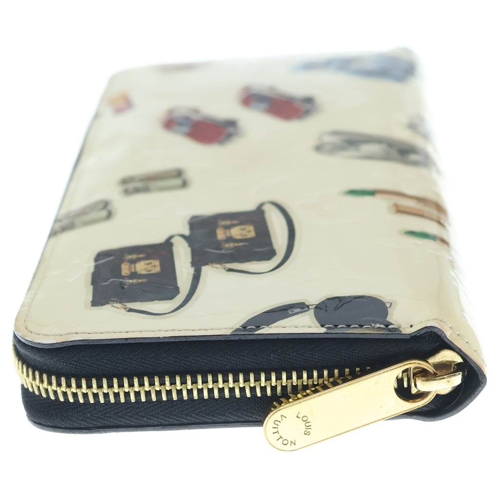 LOUIS VUITTON(ルイヴィトン) ニコラ ジェスキエール ヴェルニ ジッピーウォレット 長財布 ホワイト M50370 レディース