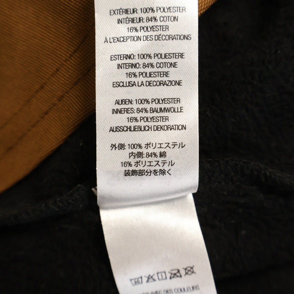 SUPREME(シュプリーム) 22SS Baseball Jersey Hooded Sweatshirt ベースボール ジャージー フーデット スウェット シャツ プルオーバーパーカー ブラウン/ブラック