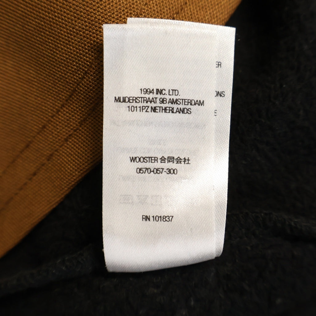SUPREME(シュプリーム) 22SS Baseball Jersey Hooded Sweatshirt ベースボール ジャージー フーデット スウェット シャツ プルオーバーパーカー ブラウン/ブラック