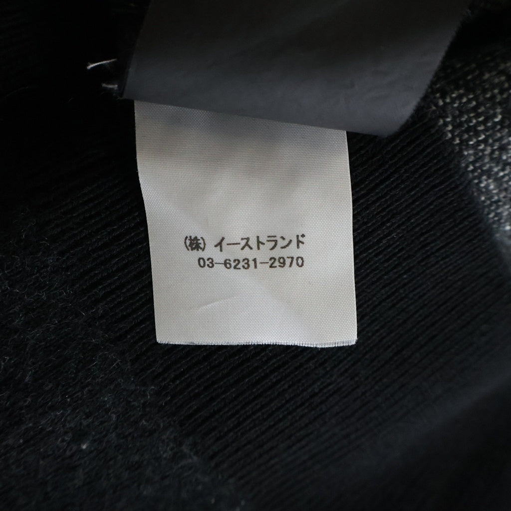 MARCELO BURLON(マルセロバーロン) 長袖ニット ブラック×ホワイト CMHA009F17520091