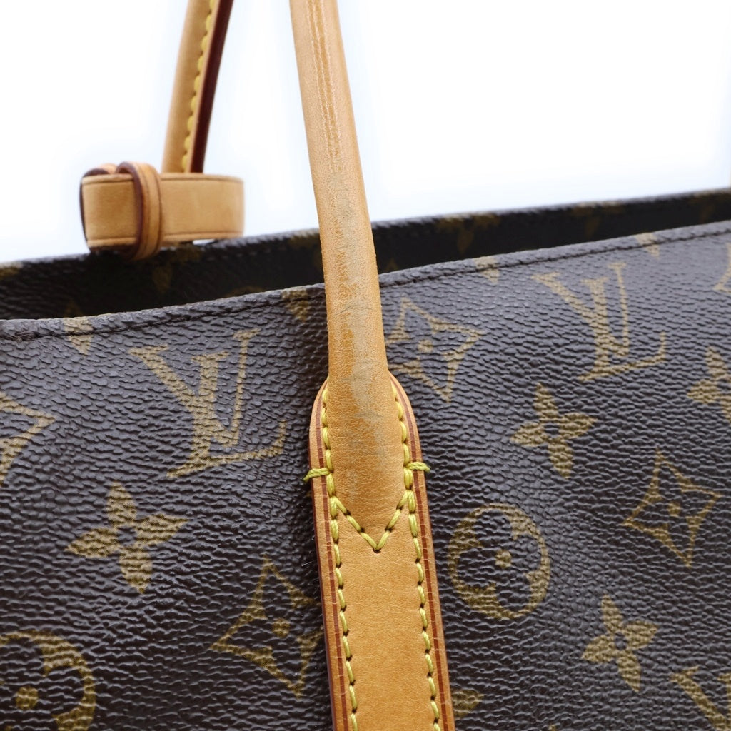 LOUIS VUITTON(ルイヴィトン) モノグラム ラスパイユPM ハンドバッグ ブラウン PVCレザー M40608 レディース