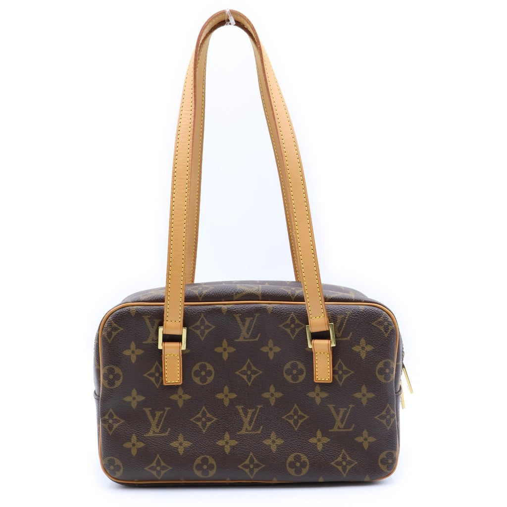 LOUIS VUITTON(ルイヴィトン) モノグラム シテMM ハンドバッグ ブラウン PVCレザー M51182 レディース