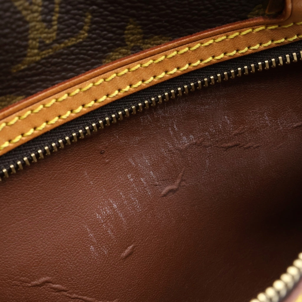 LOUIS VUITTON(ルイヴィトン) モノグラム シテMM ハンドバッグ ブラウン PVCレザー M51182 レディース