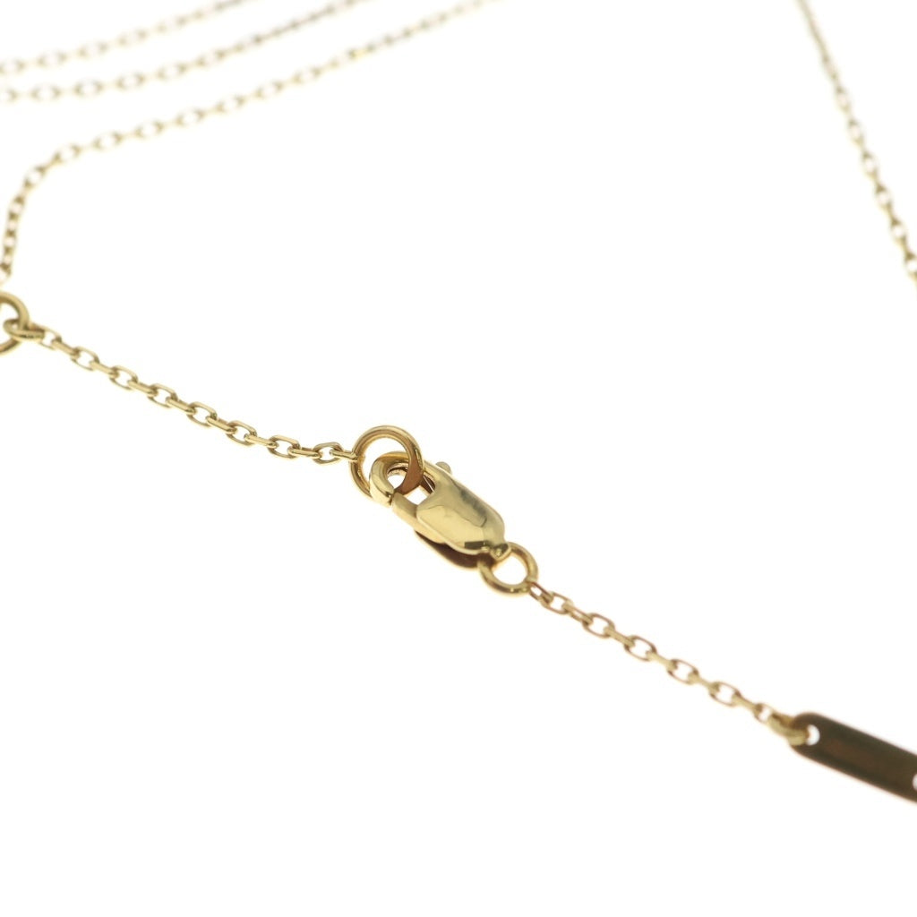 Van Cleef & Arpels(ヴァンクリーフアンドアーペル) スウィートアルハンブラ マザーオブパール ネックレス チェーン Au750YG イエローゴールド/ホワイト VCARF69100 レディース