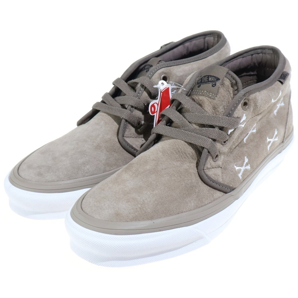 VANS(ヴァンズ) ×WTAPS OG CHUKKA LX VN0A4U3GBMD ダブルタップス チャッカ ミッドカット スニーカー ブラウン US9.5/27.5cm