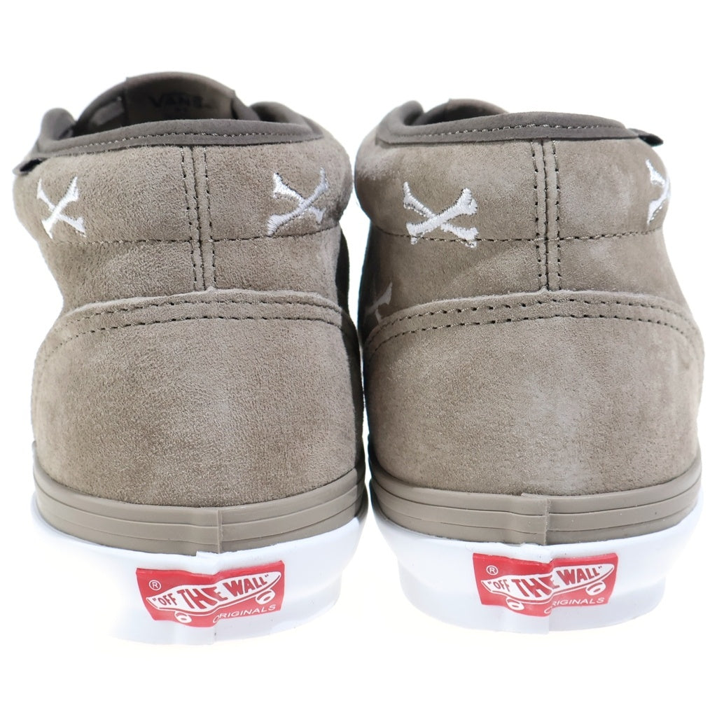 VANS(ヴァンズ) ×WTAPS OG CHUKKA LX VN0A4U3GBMD ダブルタップス チャッカ ミッドカット スニーカー ブラウン US9.5/27.5cm