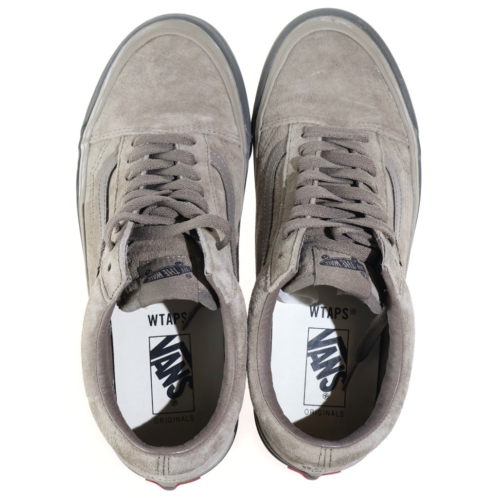 VANS(ヴァンズ) ×WTAPS OG OLD SKOOL L VN0A4P3XBMD ダブルタップス オールド スクール ローカットスニーカー ブラウン US9.5/27.5cm