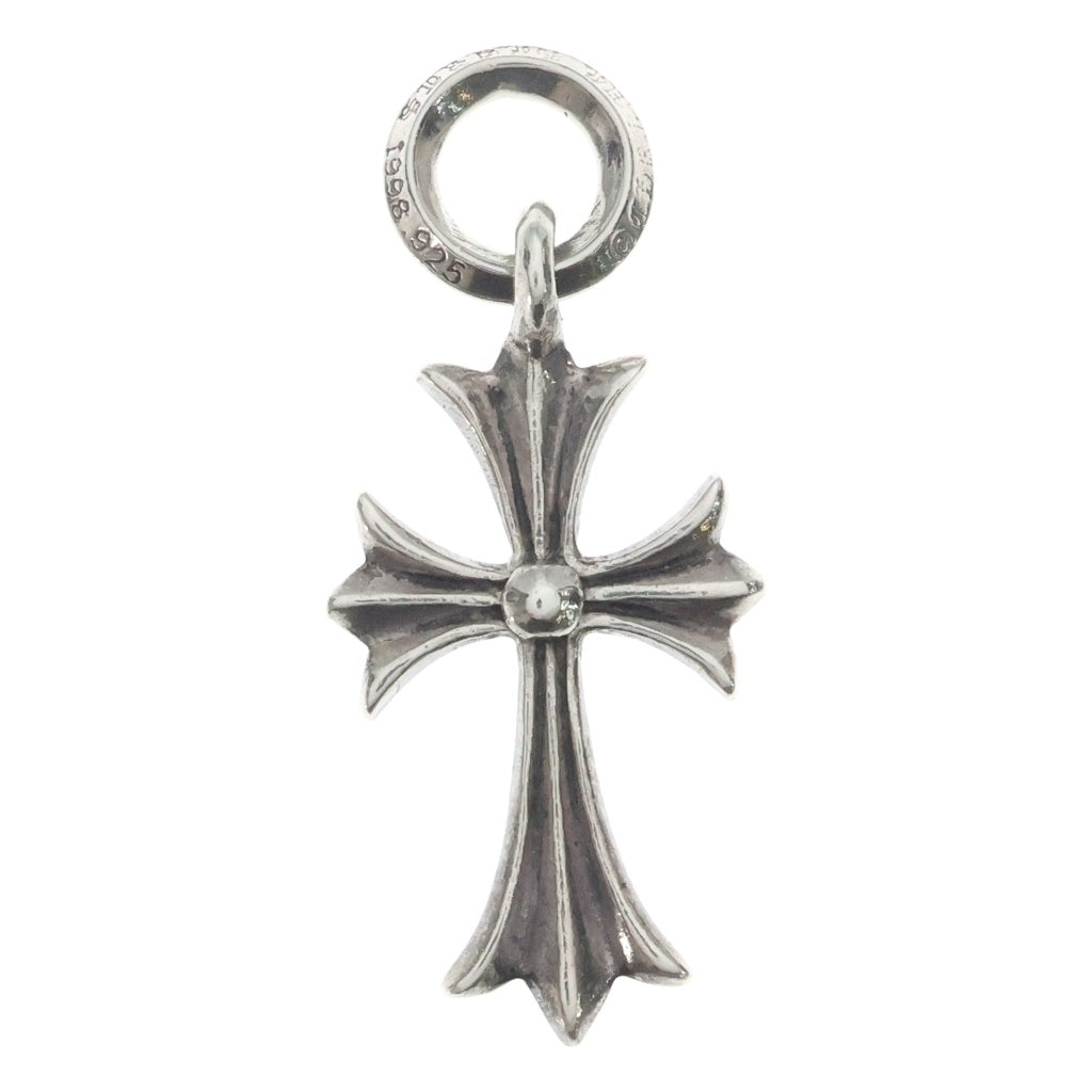 CHROME HEARTS(クロムハーツ) TINY CH CROSS タイニーCHクロス チャーム ネックレストップ シルバー BCA382