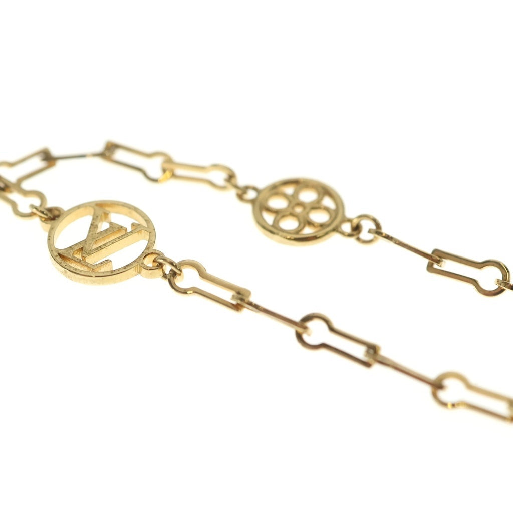 LOUIS VUITTON(ルイヴィトン) COLLIER FOREVER YOUNG コリエ フォーエバー ヤング モノグラムモチーフ チェーンネックレス ゴールド M69622 レディース