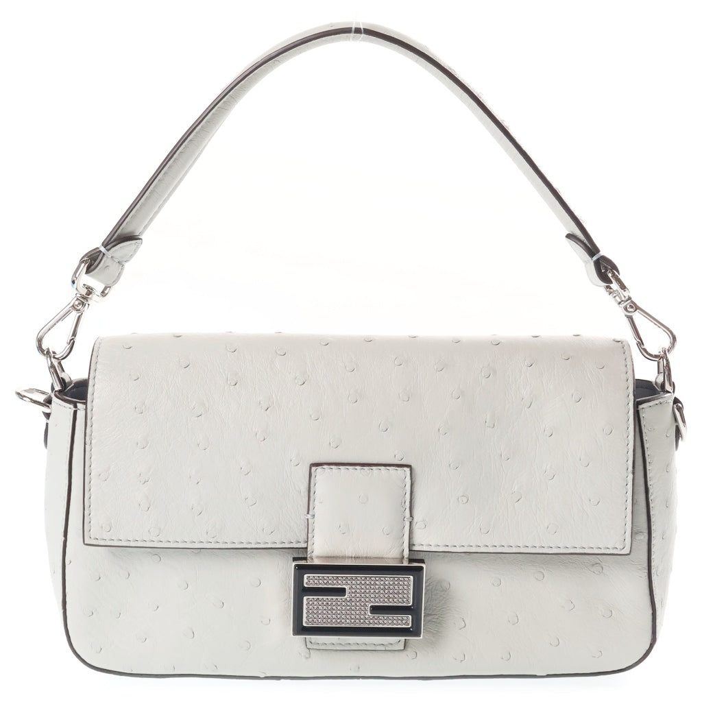 FENDI(フェンディ) マンマバケット 2wayショルダーバッグ ハンドバッグ グレー 8BR600 レディース