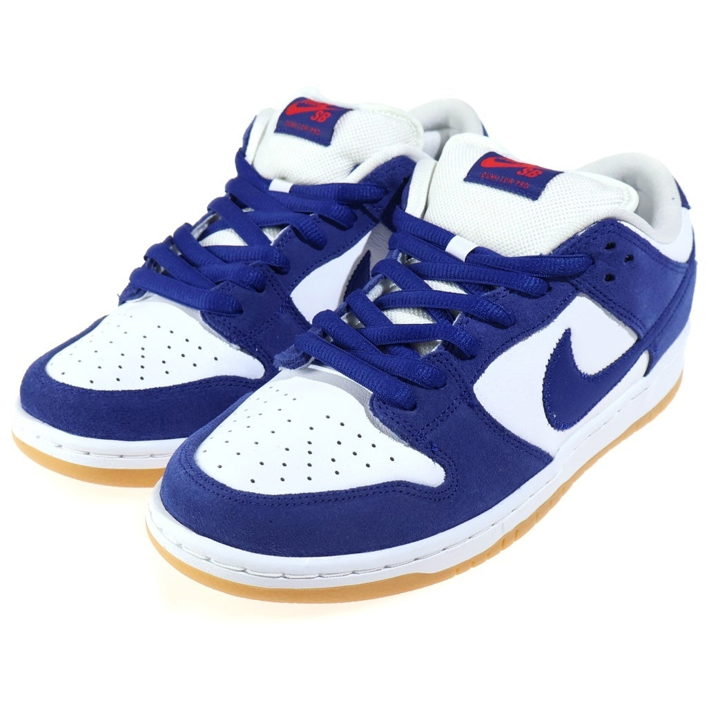 NIKE SB(ナイキエスビー) DUNK LOW PRO PRM LOS ANGELES DODGERS ダンク ロサンゼルスドジャーズ ローカットスニーカー ブルー/ホワイト US10/28cm DO9395-400