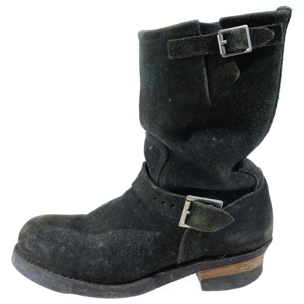RED WING(レッド ウイング) 8274 BEAMS別注 スエード レザー エンジニア ブーツ ブラック