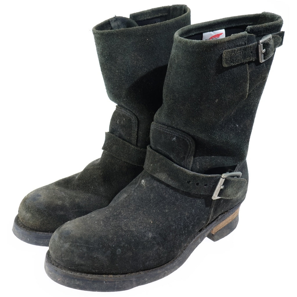 RED WING(レッド ウイング) 8274 BEAMS別注 スエード レザー エンジニア ブーツ ブラック