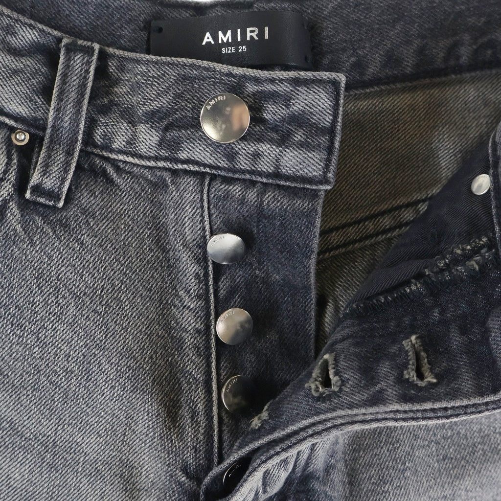AMIRI(アミリ) デニムパンツ ワイド グレー PF22WDF015