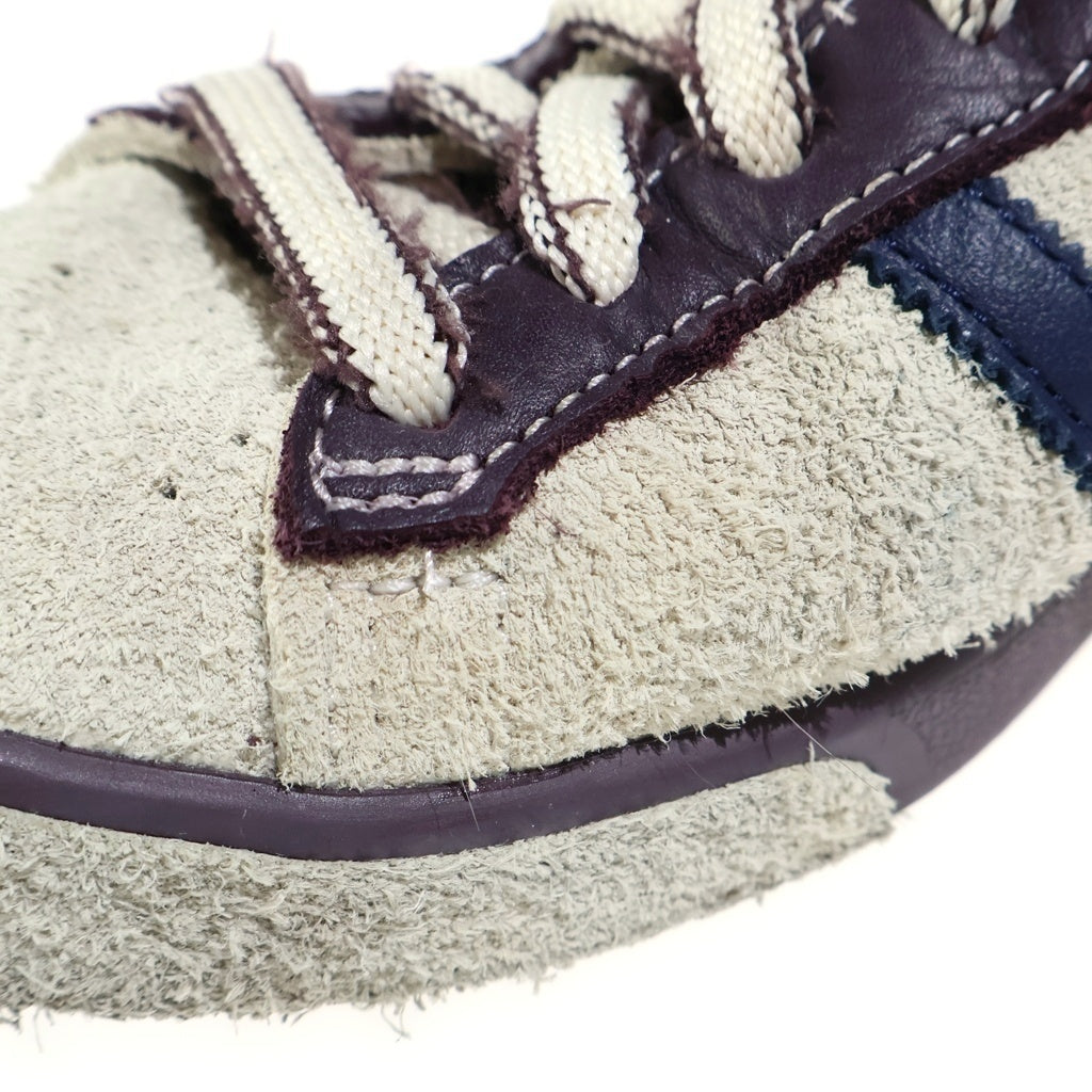 adidas(アディダス) ×BRAIN DEAD Forest Hills ブレインデッド フォレスト ヒルズ ヘアリースエード ローカットスニーカー クリームホワイト JR7943